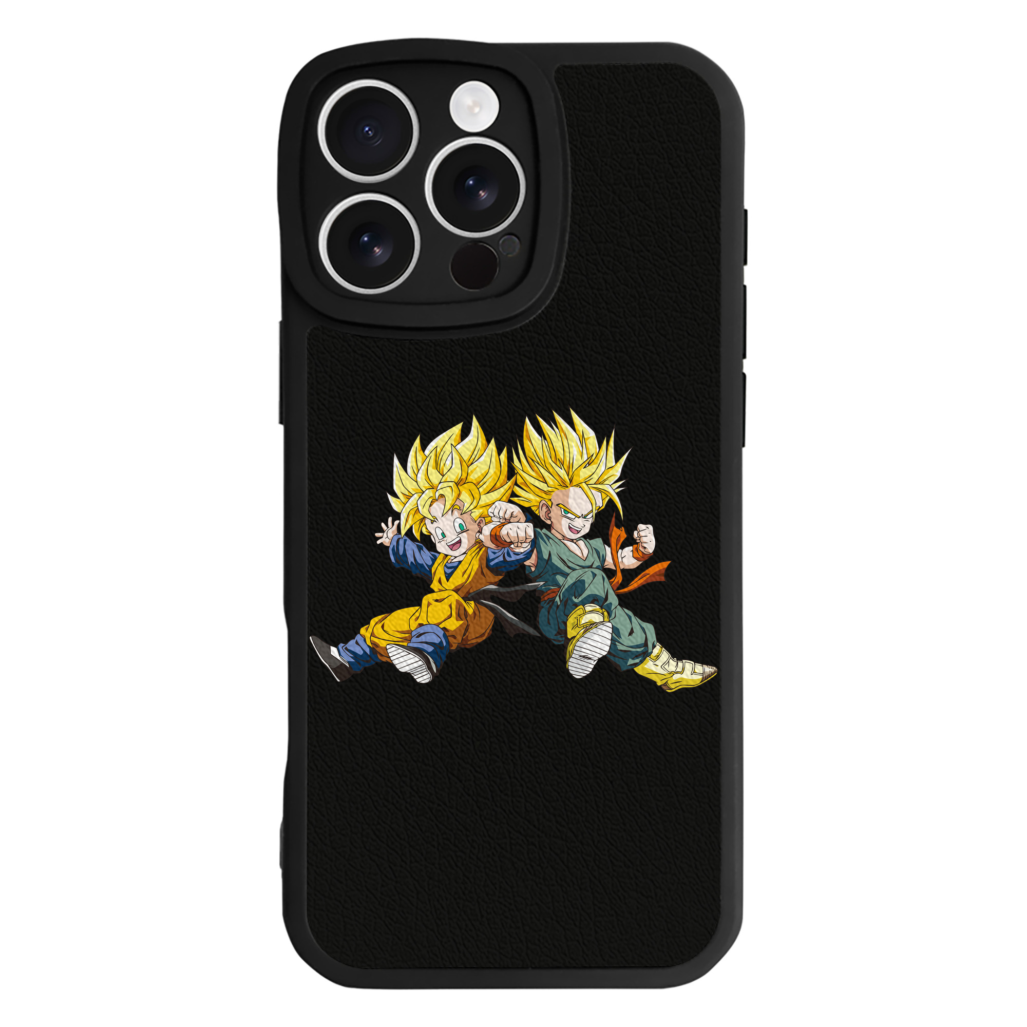 （画像用） ドラゴンボール 孫悟空（そん ごくう）Son Goku カカロット DRAGON BALL Kakarotto 【iPhone 16シリーズ対応】シリコンスマホケース（レザー調） 材質：シリコン